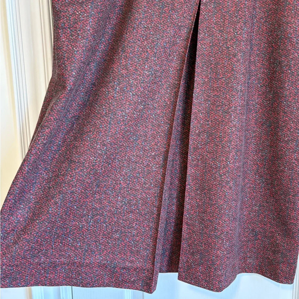 French Vintage Marcelle Griffon Made in France Calf Length Skirt 31” Waist - Picture 5 of 11